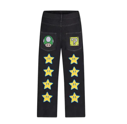 Trendy Loose Straight Wide-Leg Trousers for Men
