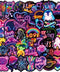 Waterproof Stickers for Water Bottle50PCS Neon Stickers Graffiti Stickers for Laptop Water Bottles Vinyl Waterproof Inspirational Stickers Cool Stickers