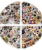 200Pcs Cat and Dog Meme Stickers Funny Meme Stickers for Teens and Adults Realistic Pets Decals Vinyl Stickers for Laptop Water Bottle Scrapbook Phones