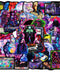 Cool Stickers 50 Pcs Holographic Stickers Skateboard Sticker Pack Neon Stickers for Adults Teens EDM Stickers Edgy Stickers Vaporwave Stickers Cyberpunk Stickers Waterproof