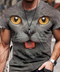 Casual Gradient T-Shirt for Men (Single Piece)