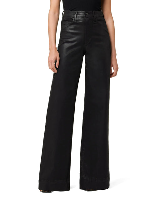 Joes Jeans Womens The Mia Coated Black 34