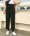 Women's Loose Wide Leg Denim Trousers in Solid Color