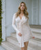 Elyse Long Sleeve Wrap Dress