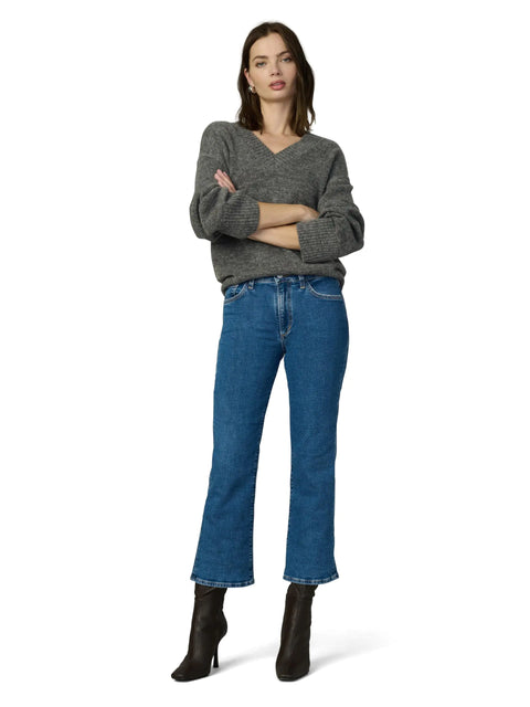 Joes Jeans Womens The Callie High Rise Cropped Bootcut Jean Literally