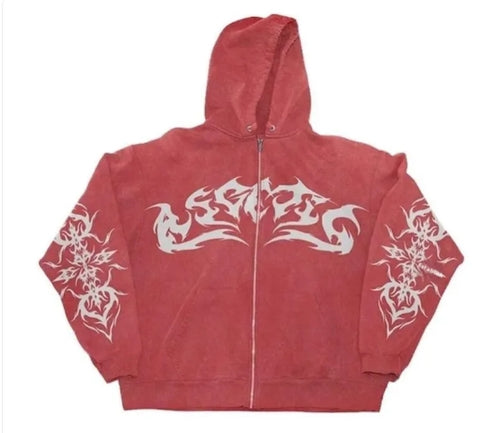 Printed Hoodie