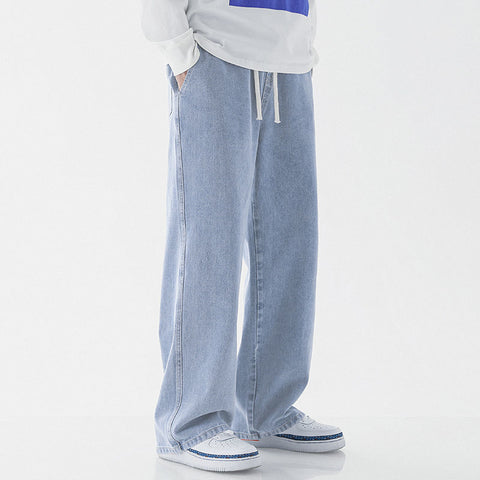 Casual Loose Straight Jeans for Men