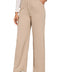 Wide Leg Loose Commuter Trousers