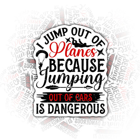 3PCS Cool Skydiving Stickers for Kids Teens Waterproof Vinyl Stickers Aesthetic Laptop Stickers Stickers for Water Bottles 2in