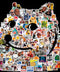337 pcs Meme Stickers Funny Stickers for Adults & Teens Waterproof Vinyl Stickers for Water Bottles Laptop Stickers Pack Millennial Stickers Computer Phone Hard Hat Car Stickers and Decals