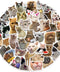 Cute Kitty Cartoon Waterproof Sticker Pack