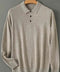 Men Long-sleeved Knitted Shirt