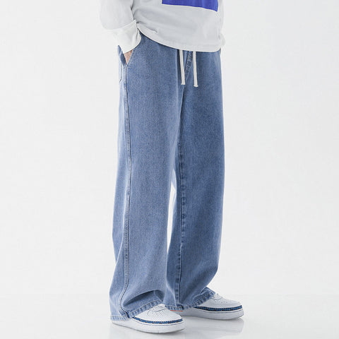 Casual Loose Straight Jeans for Men