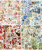 200PCS Vintage Aesthetic Stickers Victorian Aesthetic Stickers for Water Bottles Scrapbook Aesthetic Stickers Vintage Junk Journal Stickers Teens Adults