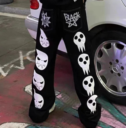 Trendy Loose Straight Wide-Leg Trousers for Men