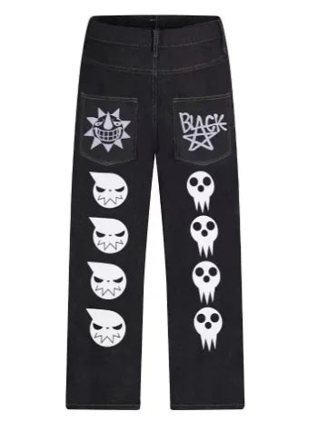 Trendy Loose Straight Wide-Leg Trousers for Men